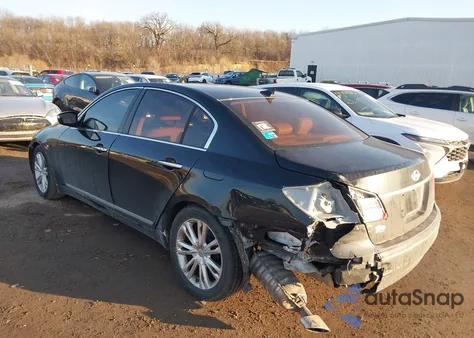 2009 Hyundai Genesis 4.6 z USA, uszkodzony, nr VIN KMHGC46F39U055360